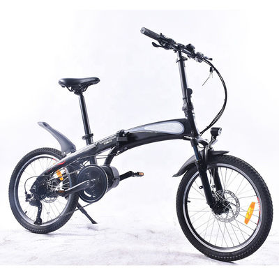 350 de Medio Goede Capaciteit Li-Ion Battery Electric Folding Bike van BestuurdersMotor 36v10ah