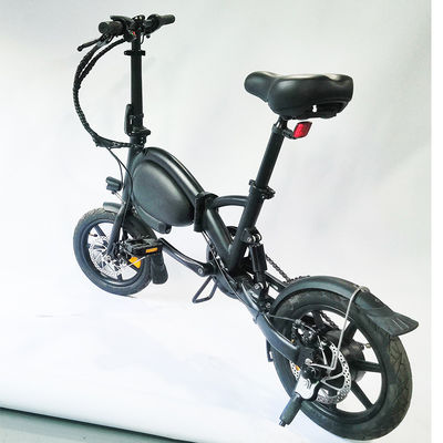 Ovale Batterij die Mini Pocket Electric Bike vouwen 14 Duimhybride die elektrische fiets vouwen